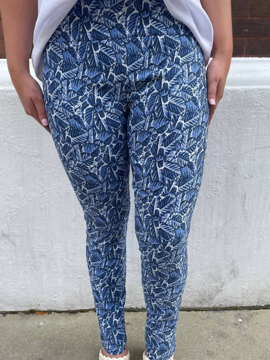 Control Stretch Patterned Pants