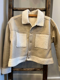 Tractr - Faux Shearling Jacket