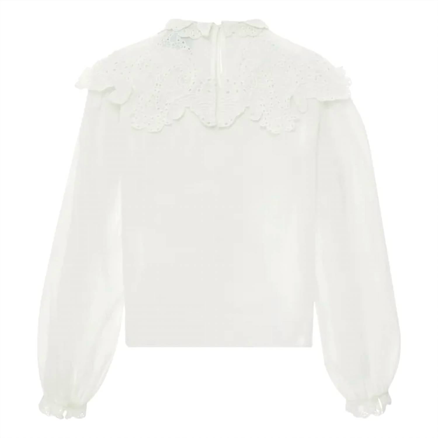 Fashionhaus - Noelle Lace Bib Blouse
