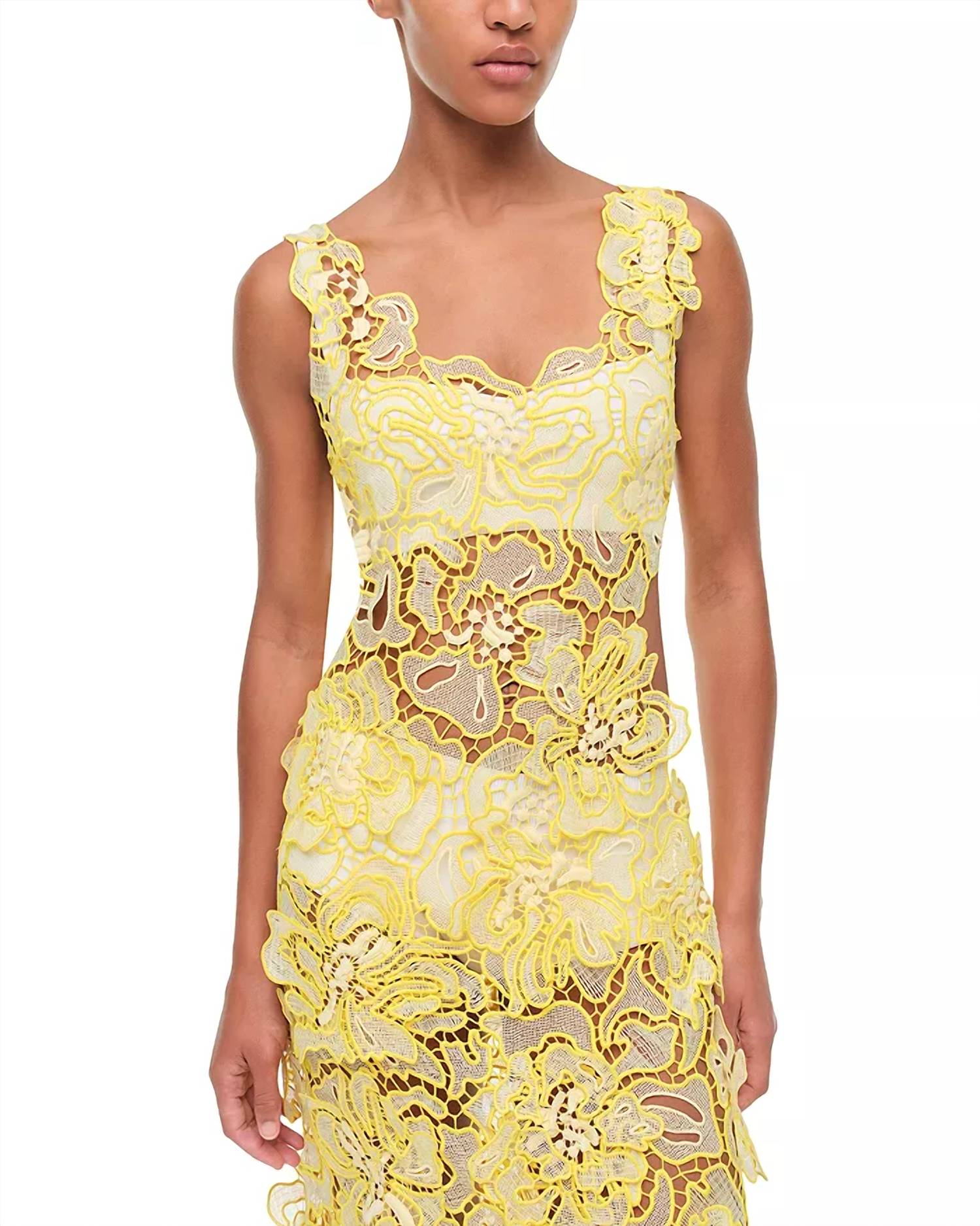 Jonathan Simkhai - Corinna Lace Midi Dress
