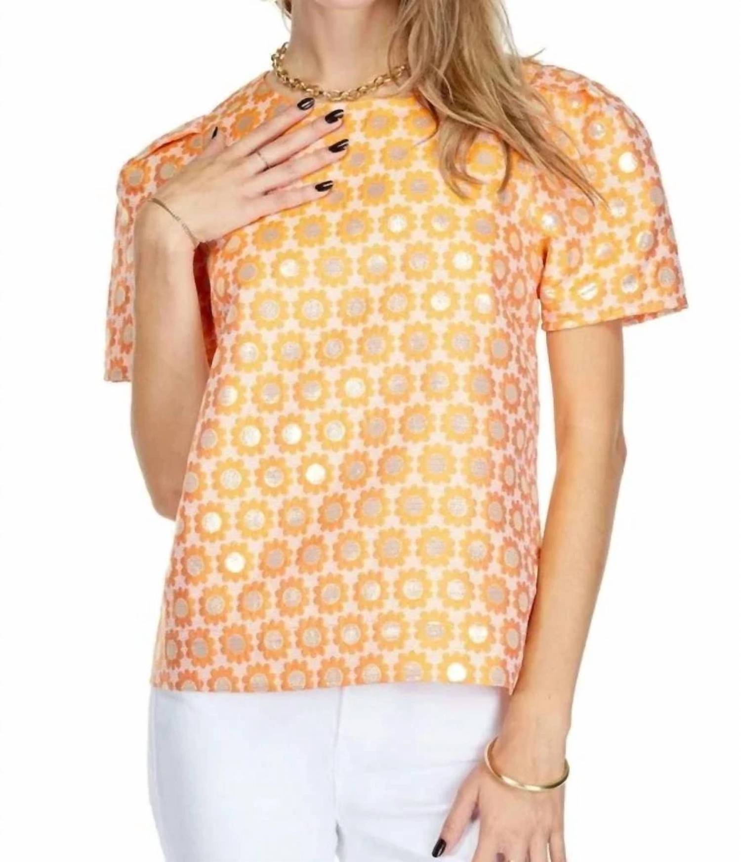 Joy Joy - Crewneck Short Sleeve Top