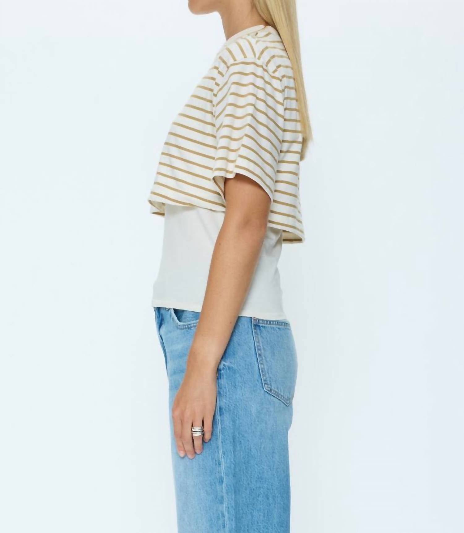 Pistola - Camryn Boxy Tee Overlay