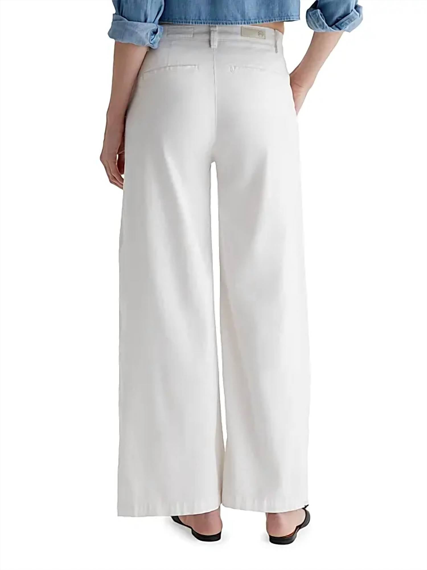Ag Jeans - Caden Twill Wide-leg Chino Pants