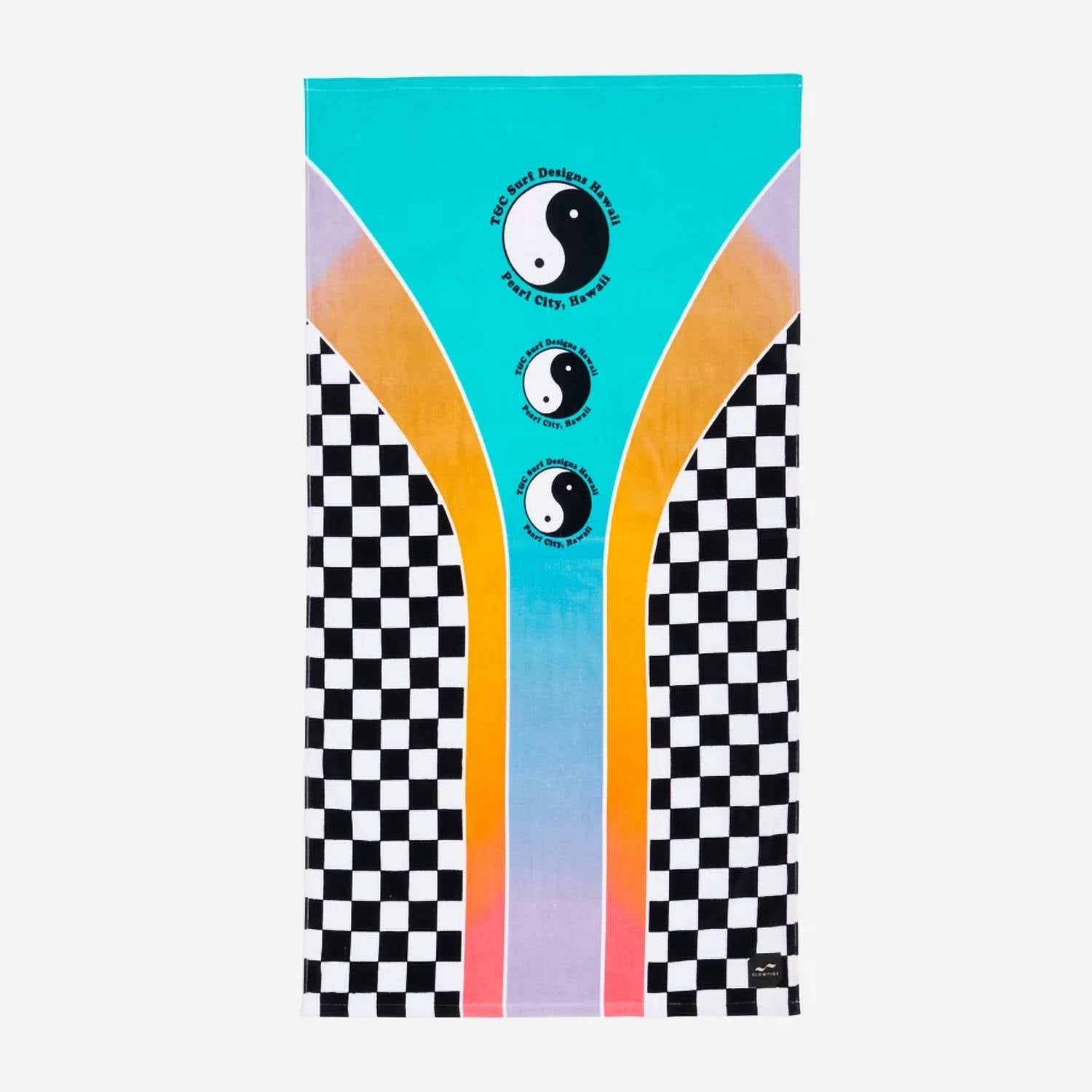 Slowtide - Town And Country Beach Towel