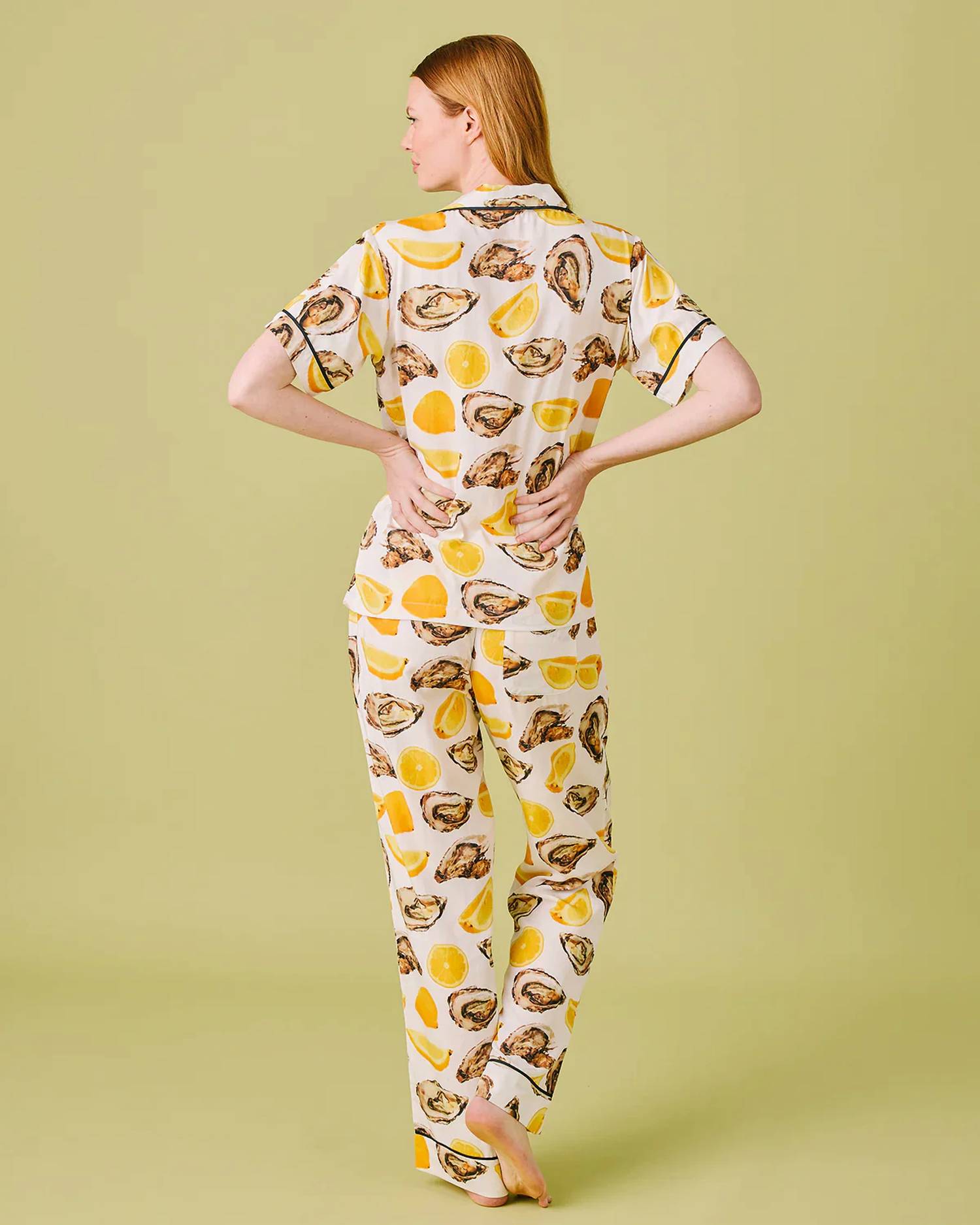 Katie Kime - The World Is Your Oyster Pajama Pants Set