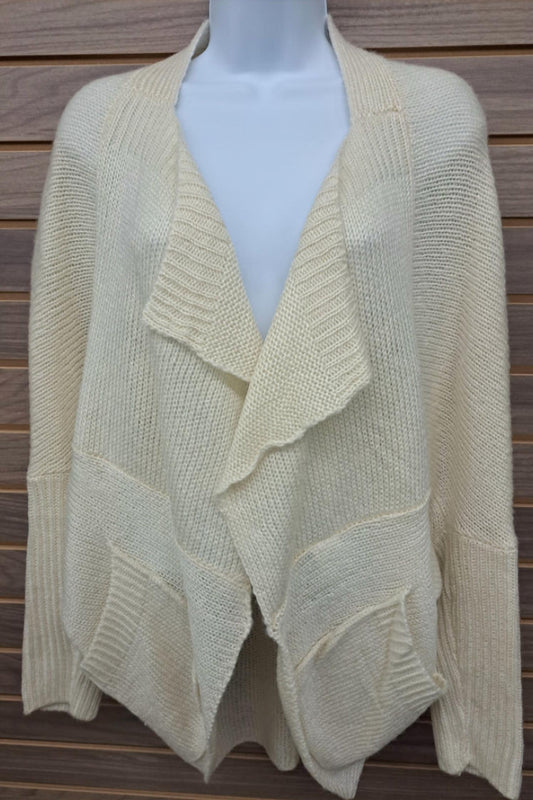 Llove - Women's Wrap Sweater Pockets