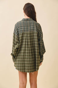 Aemi + Co - Kambrie Plaid Flannel Shirt