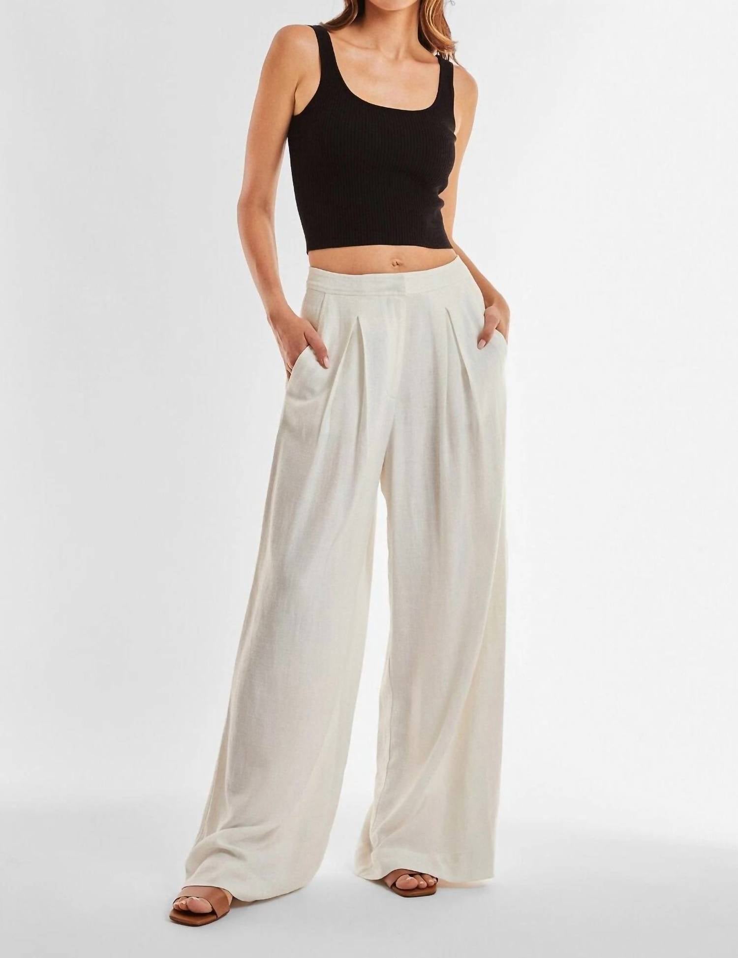 The Noli Shop - Seychelles Relaxed Linen Pant