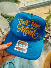 The Clandestine Underground - Women's Call Your Mom Mother's Day Trucker Hat