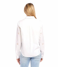Karen Kane - Oakley Embellished Button Up Shirt