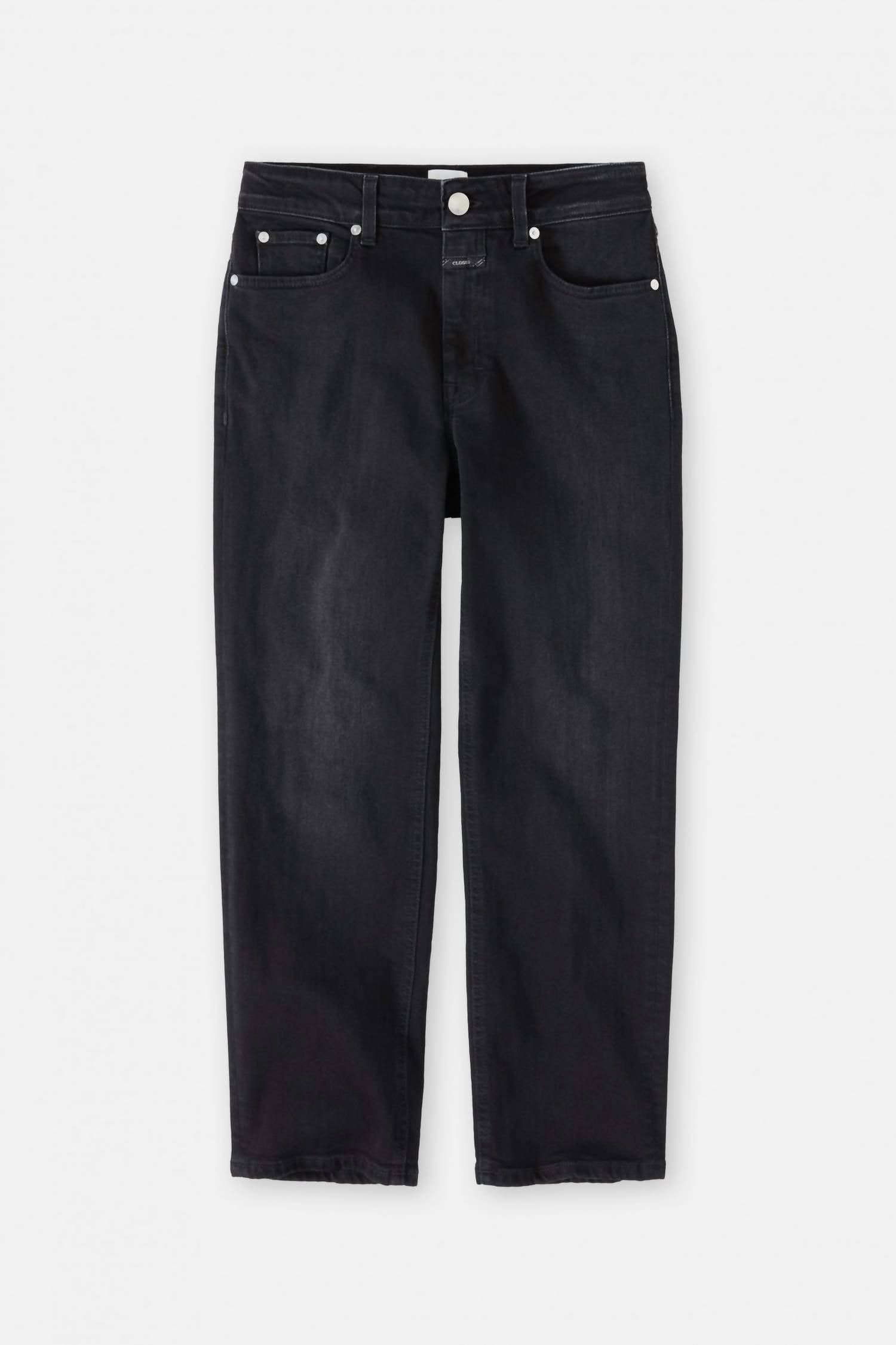 CLOSED Milo Straight Jeans in dark grey - women's jeans - alternate view