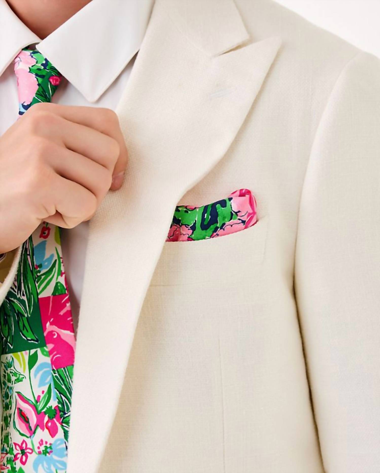Lilly Pulitzer - Men's Stuff Tie And Pocket