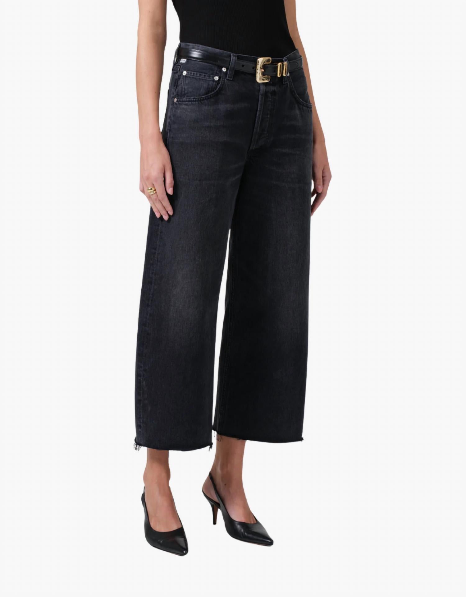 Citizens Of Humanity - Ayla Raw Hem Crop Jeans
