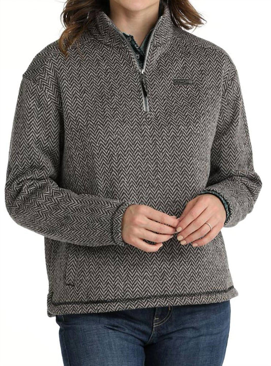 Cinch - Women's 1/2-Zip Herr Sweatshirt