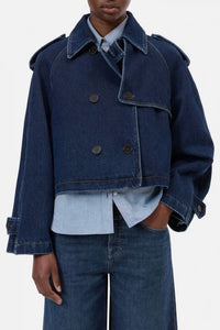 Closed - Cropped Trench Coat