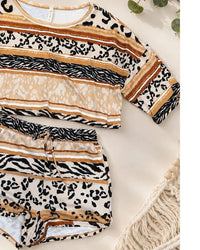 Zenana - Women's Safari Sunset Lounge Set