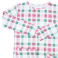 Sweet Bamboo - Kids Tartan Bamboo Pajama Set