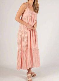 Before You Collection - Georgiana Striped Maxi Dress