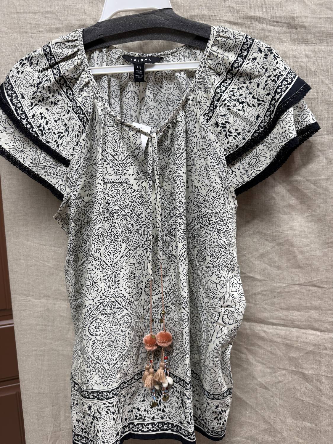 Tribal - Women's Popover Blouse