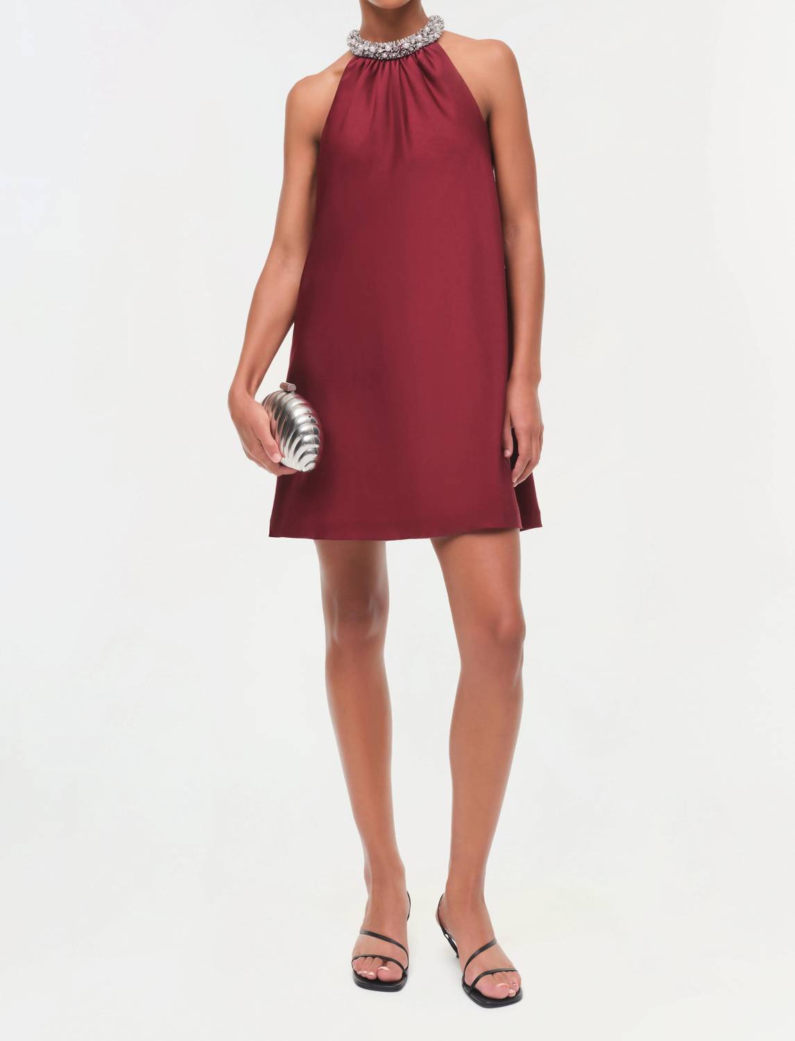 Simkhai - Hadleigh Satin Mini Dress
