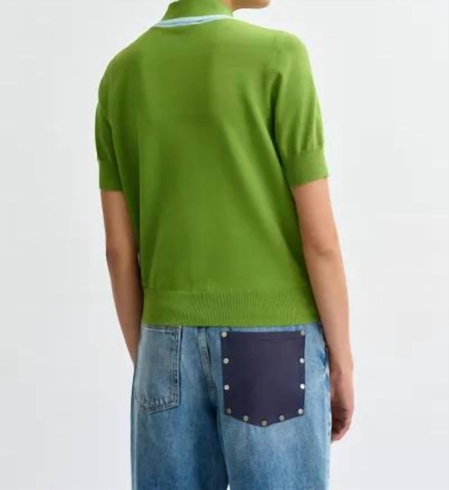Essentiel Antwerp - Jonda Fine Knit Polo With Scarf
