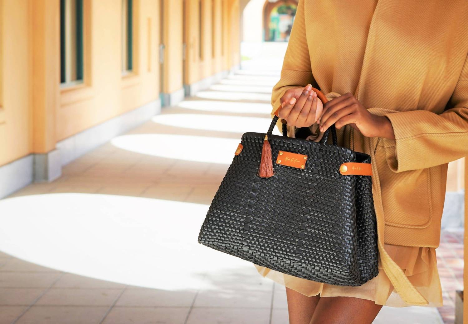 Mavis By Herrera - Women's Elegant Handcrafted Woven Bag