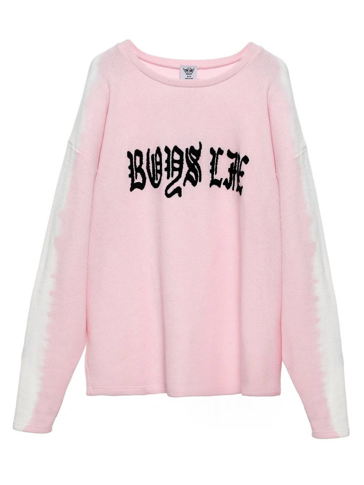 Boys Lie - High Class Private School Thermal Boyfriend Tee