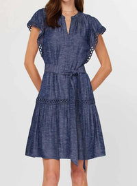 Current Air - Angela Embroidery Mini Dress