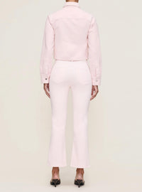 DL1961 - Women's Bridget Boot Cord Jeans in powder pink - women's jeans - alternate view