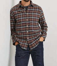 Rails Forrest Shirt in hickory blue - men's jacket