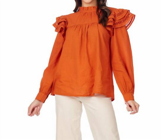 Mudpie - Keller Ruffle Top