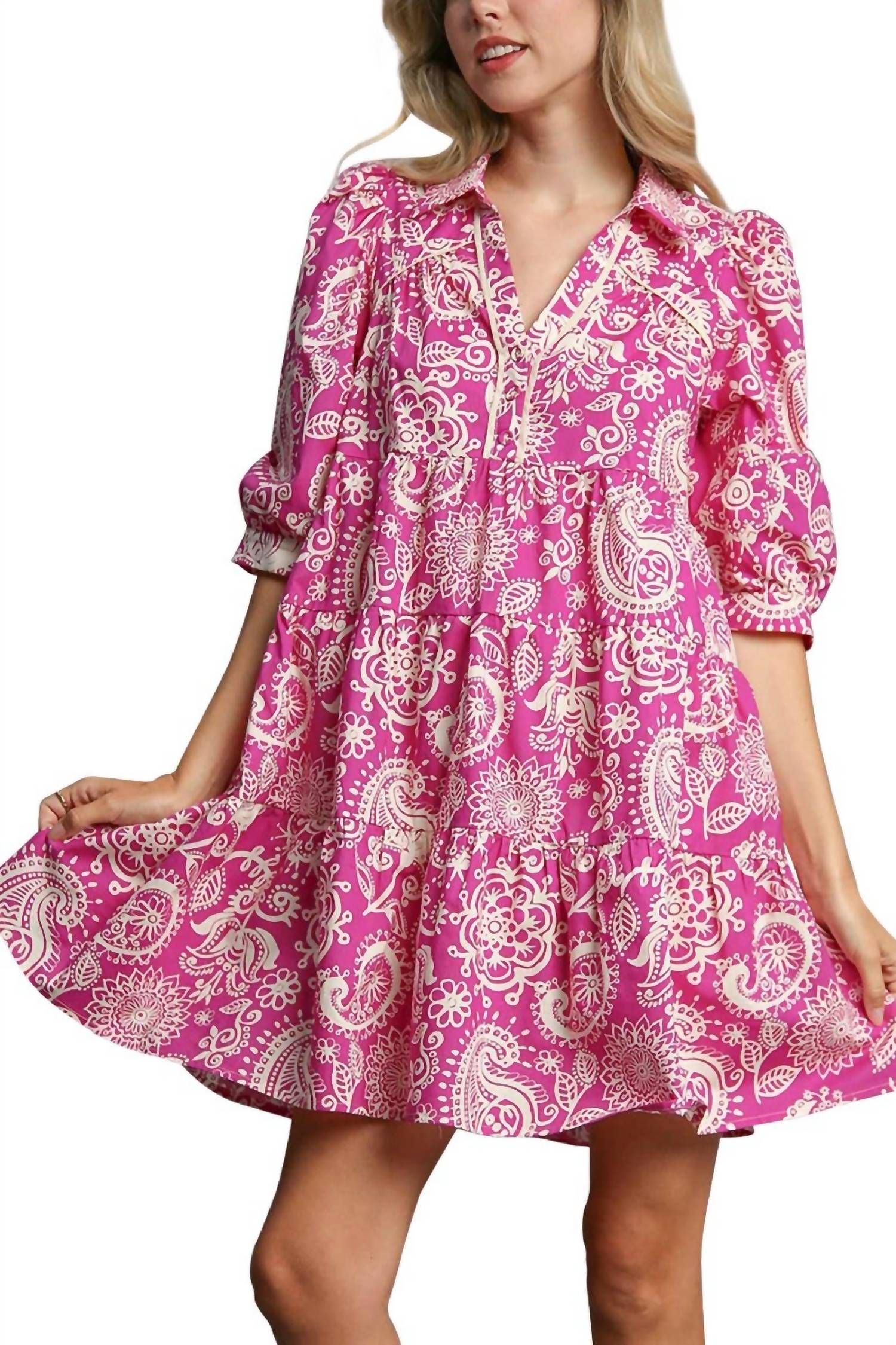 Umgee - Paisley Dress