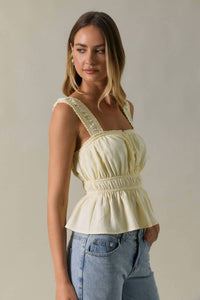 Sunday Edition - Rachel Peplum Top