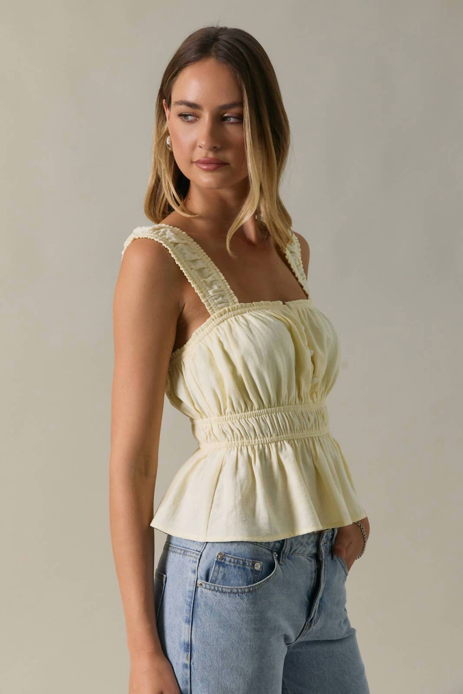 Sunday Edition - Rachel Peplum Top
