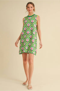 Jodifl - Geometric Print Knit Dress