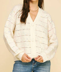 Pinch - Jackie Tweed Cardigan