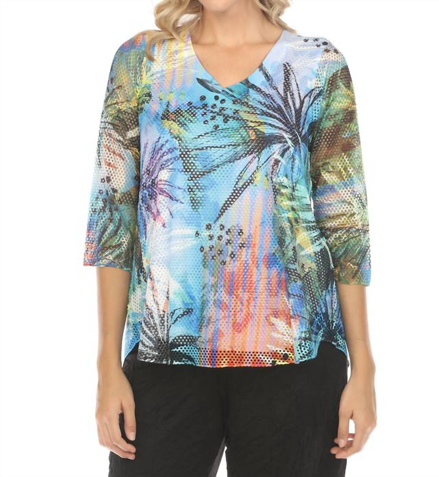 Inoah - Pop Of Color Top