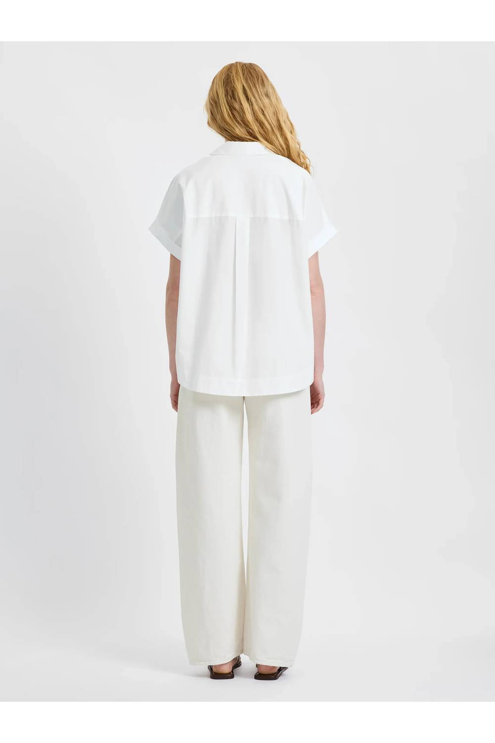 French Connection - Poplin Collared Top