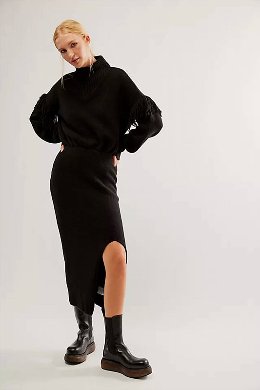 Saylor - Angelle Sweater Midi Dress