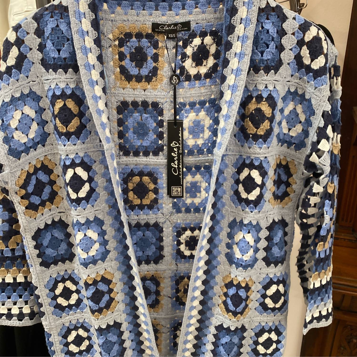 Charlie B - Long Crochet Cardigan