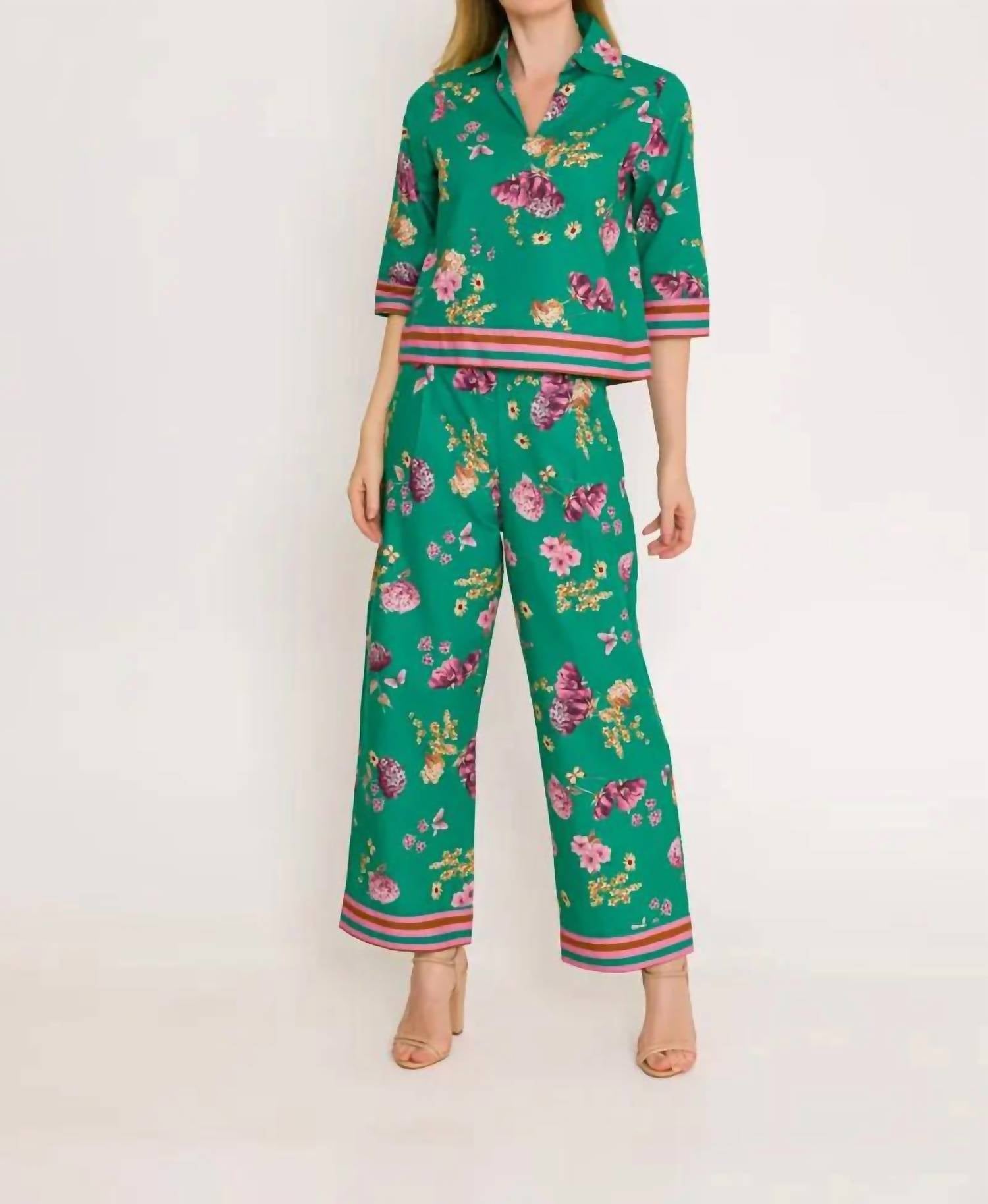 Lalibela - Maria Luisa Printed Shirt