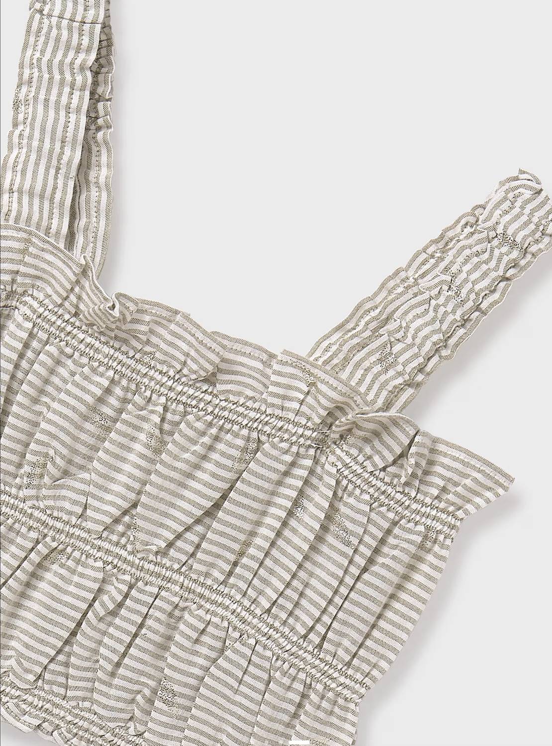 Mayoral - Kids' Striped Blouse With Top Set