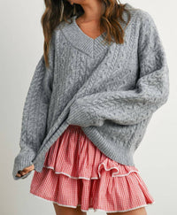 Buttermelon - Sarah Cable Knit Sweater