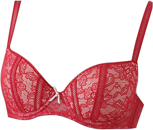 Women's Rhapsody in Lace Contour Underwire Bra