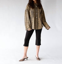 In The Beginning - Viper Button Down Top