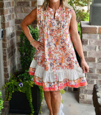 Pol - Malerie Print Dress