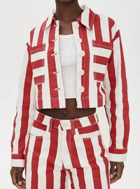 English Factory - Bold Stripe Jacket