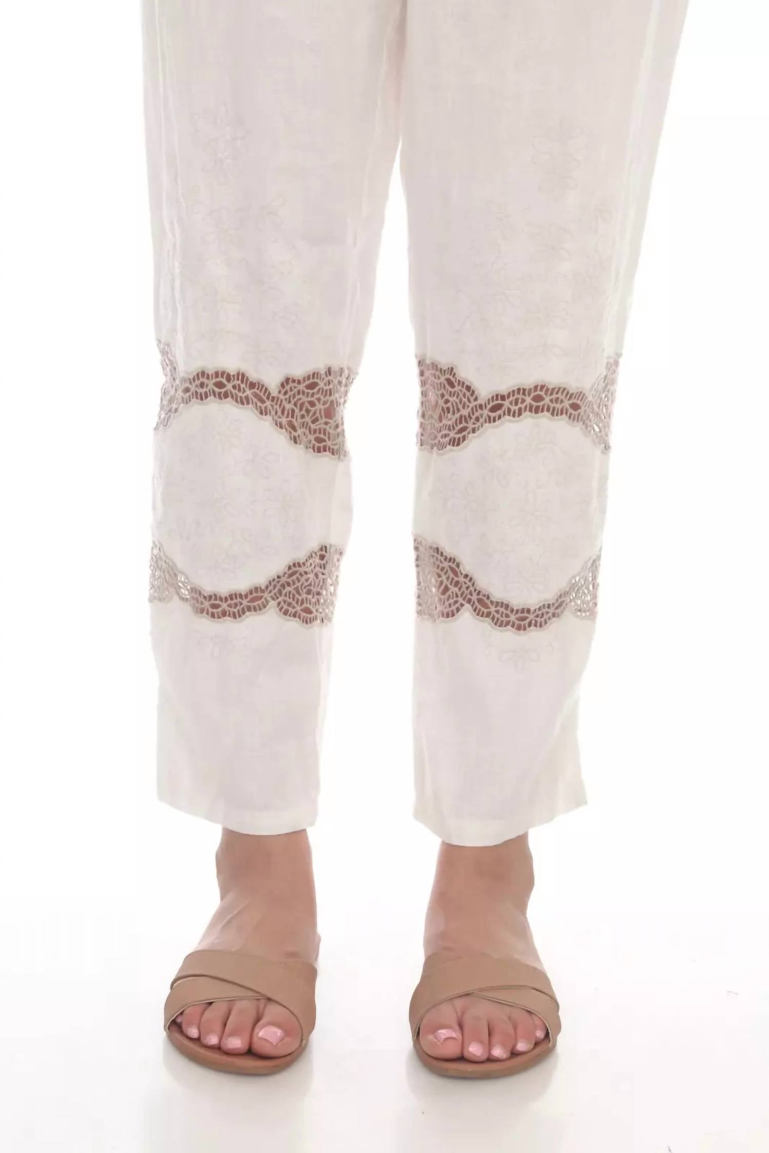 Johnny Was - Antique Highwaist Straight Leg Pants