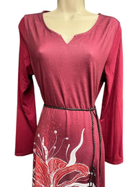 Michael K - Women's Belted Beauty Jersey Dress