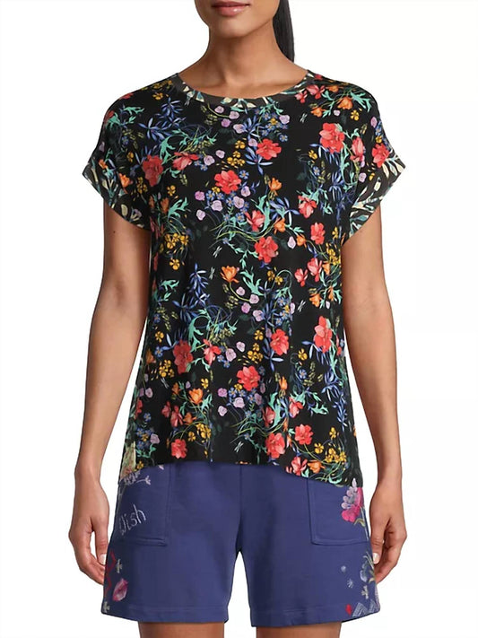 Floral Kashim Relaxed Tee
